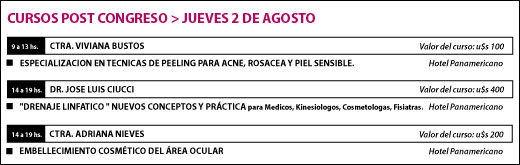 CURSOS POST CONGRESO
