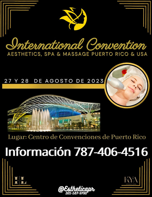 International Convention Aesthetics, Spa & Massage PR & USA